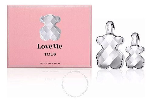 Estuche Tous Love Me The Silver Parfum 90ml +30ml Mujer