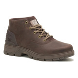 Botas Leverage Casual Color Cafe P/hombre Caterpillar Piel