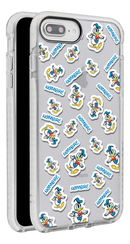 Funda Para iPhone Pato Donald Personalizada Con Nombre