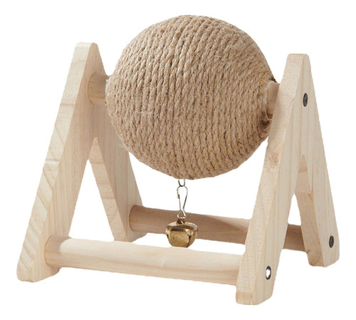 Rabbit Scratch Toy Ball Bunny Scratcher Con Bola Ligero Con