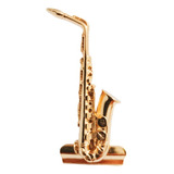 Prendedor De Partitura Modelo Mini Sax Alto 2 Unidades