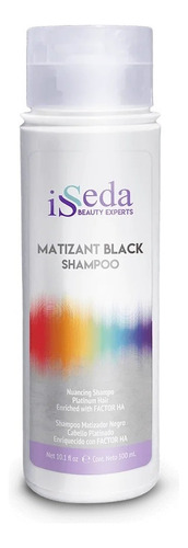  Isseda Matizant Black Shampoo 300ml. Cabello Platinado