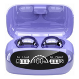 Auriculares Inalámbricos Bluetooth Intraaurales Touch Clear Color Violeta