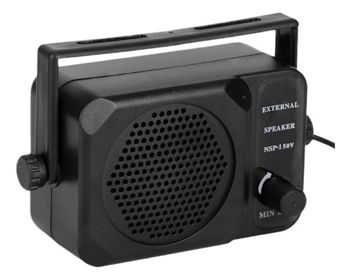 Mini Alto-falante Externo Nsp150v Rádio 2 Vias Cb Hf Vhf Uhf