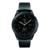 Samsung Galaxy Watch (bluetooth) 1.2  Caja 42mm De  Acero Inoxidable  Midnight Black, Malla  Black De  Silicona Y Bisel  Midnight Black Sm-r810