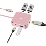 Adaptador Multipuerto Usb C A Hdmi, Compatible Con Usb C Hub