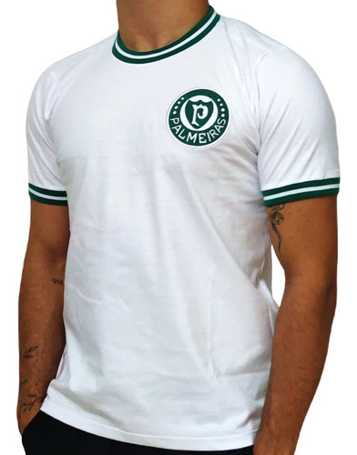 Camisa Palmeiras Retro Branca Segunda Academia Oficial