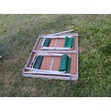 Mesa Plegable De Camping Con Bancos