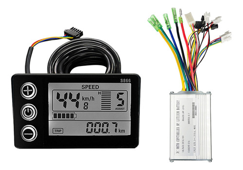 Para Controlador De Motor De Bicicleta Eléctrica De 36 V/48