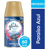  Glade Paraiso Azul Repuesto Para Automático 270 Cm3 X 6 Uni