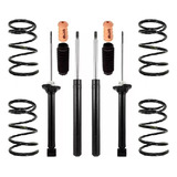 Kit 4 Amortiguadores Y Espirales P/ Vw Gol Power