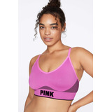 Pink Victorias Secret Brasier Deportivo Rosa Talla Chica S