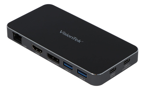 Visiontek Estacion De Acoplamiento Usb-c De Doble Pantalla V