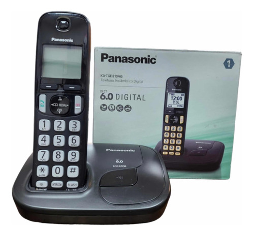 Panasonic Ku-tgd210ag Teléfono Inalámbrico Digital Dect 6.0