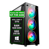 Pc Gamer Intel I7 Ram 16gb Placa De Video 4gb Ssd 240gb