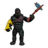 King Kong Articulado 30 Cm Guante + Sonido + Accesorios