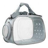 Bolso Transporte Plegable Transparente Para Mascota Catlike 