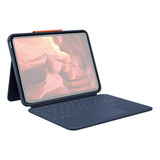 Logitech Rugged Combo 4 Touch P/ iPad (10.ª Generación) Azul