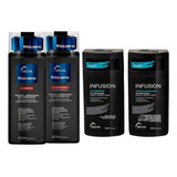 Kit Frizz Zero + Shampoo E Condicionador Mini Infusion 30ml