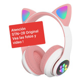 Auricular Cat Vincha Orejas De Neko (gato) Bluetooth Luz