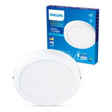 Foco Panel Plafon Led Sobrepuesto Philips 18w Blanco Neutro