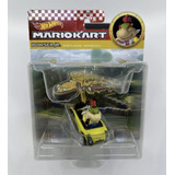 Hot Wheels Mariokart Bowser Jr. Kit Coupé Deportivo + Bowser