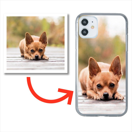 Funda Para iPhone Personalizada Con Tu Foto Imagen Favorita