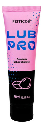 Gel Lubrificante Íntimo Lubpro Auto Deslize Chiclete Aquece