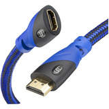 Cable De Extension Hdmi De Alta Velocidad  5.9 Ft  Conector