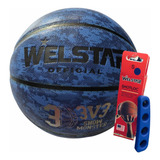 Balón En Cuero Basketball Welstar N7 3v3 Monster