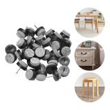 Pack 36 Almohadilla Con Clavo De Fieltro Redonda Para Mueble