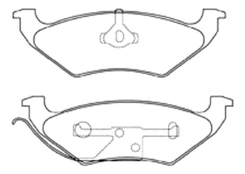 Pastillas Freno Para Dodge - Chrysler Town \u0026 Country 97/ Tra Foto 4
