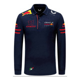 Playera Polo Manga Larga Red Bull Racing #11 Checo*2023*cab