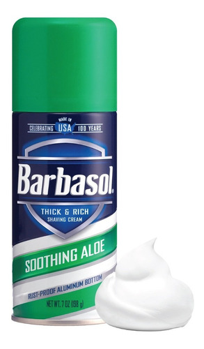 Crema Afeitar Barbasol Aloe - g a $70