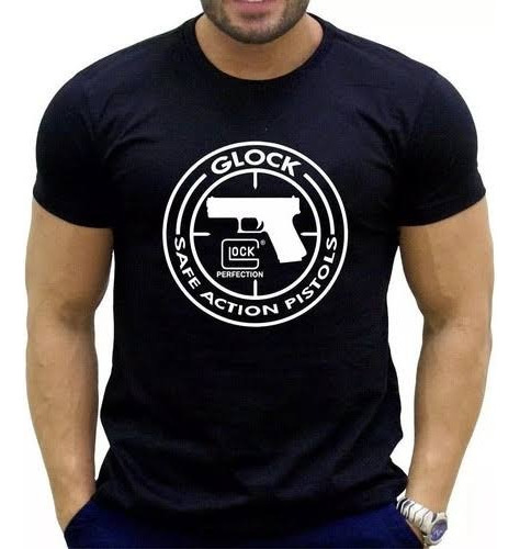 Camiseta Atirador Grock Clube De Tiro Cac Cr Masculina 