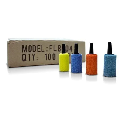 Caja 100 Piedra Aireadora Difusora 2.5cm Colores Fancy Pets | Envío gratis