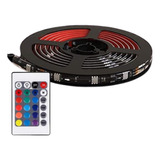 Tira Led Rgb 2mts 90 Leds Usb Blanco Frio/calido Con Control