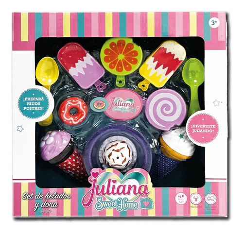 Juliana Sweet Home Set De Helados Y Donas