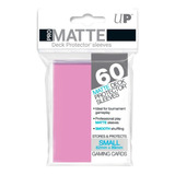 Protectores Ultra Pro Small Rosa Matte X 60 Unidades