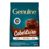 Genuine Gotas Cobertura Frac Chocolate Ao Leite 2,05kg