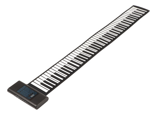 Piano Portátil Enrollable, 88 Teclas, Plegable, Doble Tipo P