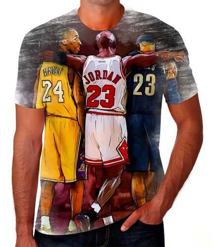 Camiseta Camisa Lebron James Jogador Basquete Em Alta 08