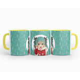 Taza Navideña De Miku Hatsune 