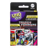 Uno Flip Juego De Cartas Transformers