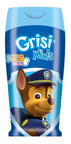 Shampoo Infantil Grisi Kids 3 En 1 Paw Patrol 300ml