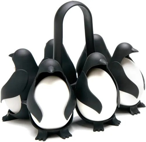 Porta Huevos Pingüinos Hervidor Múltiple Huevera Pinguinos