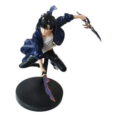 _ Figura Niveladora Sung Jin Woo Solo De 18 Cm - Pronta Entr