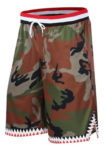 Pantalones Cortos De Baloncesto De Camuflaje