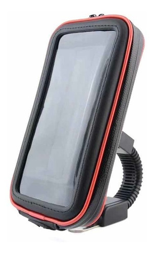 Porta Celular Con Cargador Usb Para Moto