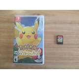 Pokémon Let's Go Pikachu Físico Usado